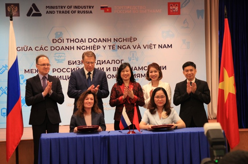 Tăng cường kết nối doanh nghiệp y tế Việt Nam - Liên bang Nga