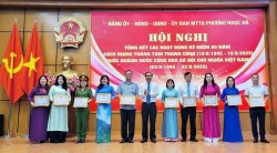 Khen thưởng các tập thể có thành tích trong công tác phục vụ A80