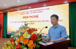 Phổ biến chính sách, pháp luật về tín ngưỡng cho gần 400 đại biểu