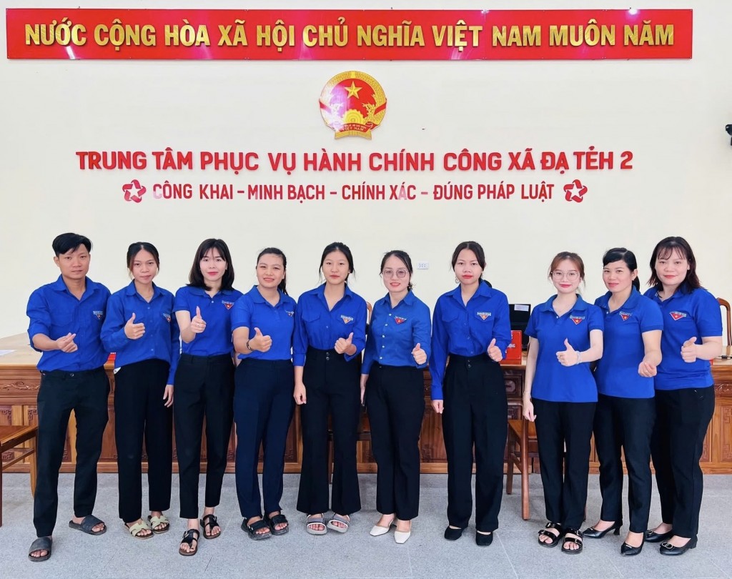 Lực lượng đoàn viên thanh niên xung kích hỗ trợ vận hành chính quyền 2 cấp 