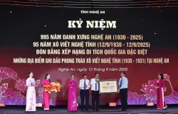 Kỷ niệm 995 năm danh xưng Nghệ An, 95 năm Xô viết Nghệ Tĩnh và đón Bằng xếp hạng di tích quốc gia đặc biệt Xô viết Nghệ Tĩnh