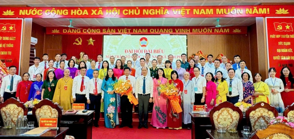 Ủy ban MTTQ Việt Nam xã Nam Phù ra mắt Đại hội