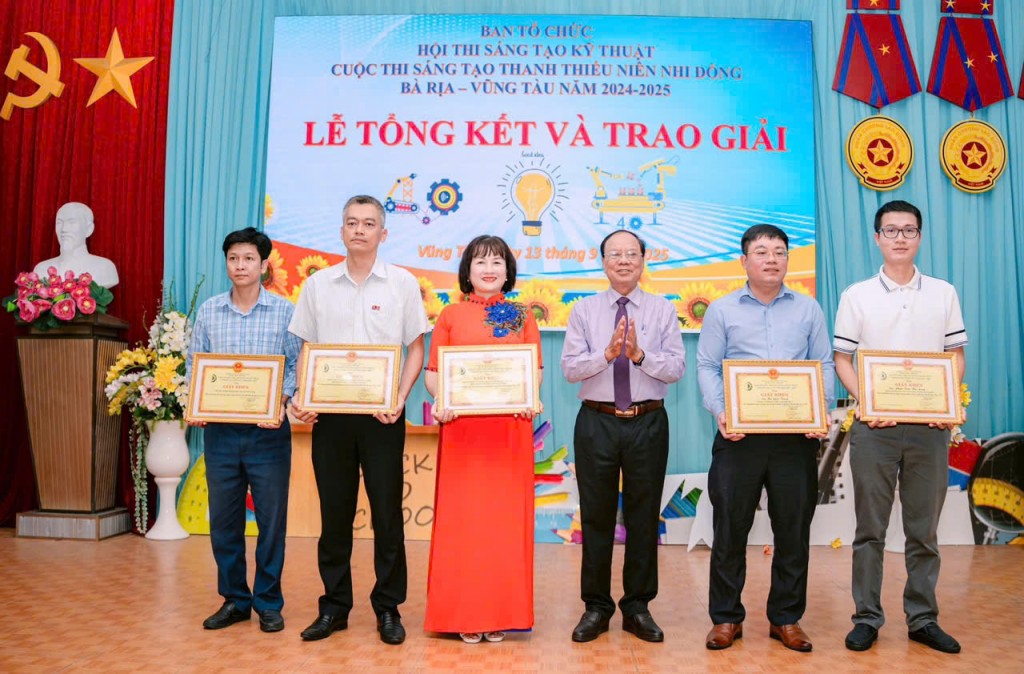 Tổng kết hội thi sáng tạo kỹ thuật tỉnh Bà Rịa -Vũng Tàu