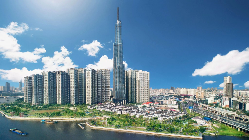 Khu đô thị Vinhomes Central Park tại TPHCM. Ảnh: Vingroup.