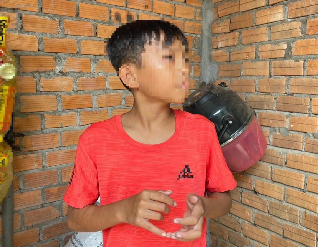 Cháu T.C.K được xem là người hùng trong vụ án gây rúng động dư luận