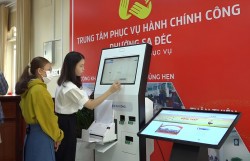 Đồng Tháp đưa vào sử dụng ki-ốt thông minh phục vụ người dân