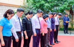 Lãnh đạo TP dâng hương tưởng niệm cố Tổng Bí thư Trần Phú