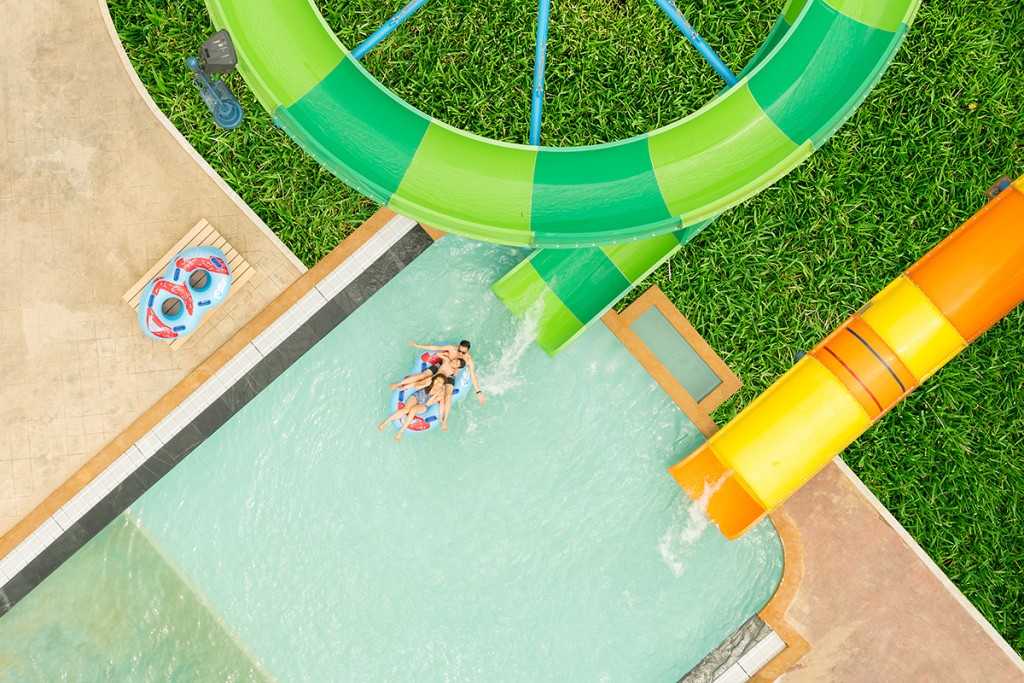 Phân khu cảm giác mạnh giúp du khách giải nhiệt lẫn xả stress