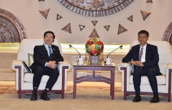 Phó Thủ tướng Mai Văn Chính gặp Bí thư Khu ủy Quảng Tây, Trung Quốc