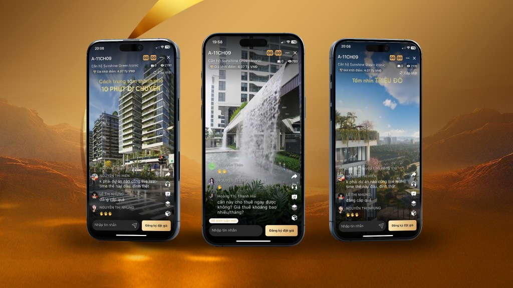 Sunshine Group: Tiên phong đưa livestream đặt giá bất động sản lên sóng truyền hình Quốc gia Sunshine Group: Tiên phong đưa livestream đặt giá bất động sản lên sóng truyền hình Quốc gia