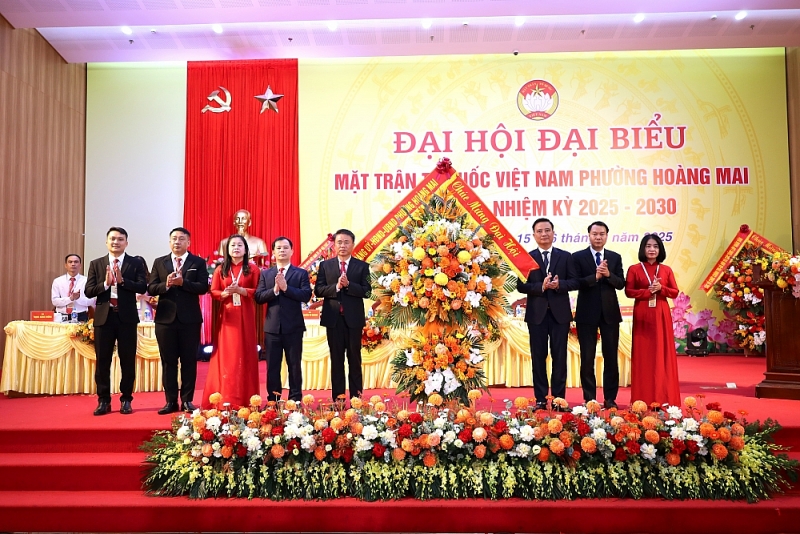 Đại hội MTTQ Việt Nam phường Hoàng Mai lần thứ I: Khởi đầu mới trong khí thế mới Đại hội MTTQ phường Hoàng Mai lần thứ I: Khởi đầu mới trong khí thế mới