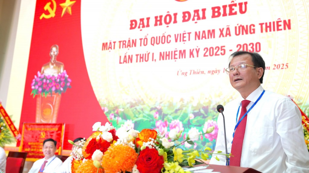 Gắn kết lòng dân, đưa Ứng Thiên thành miền quê đáng sống