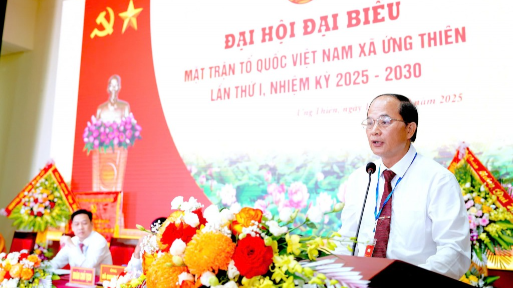 Gắn kết lòng dân, đưa Ứng Thiên thành miền quê đáng sống