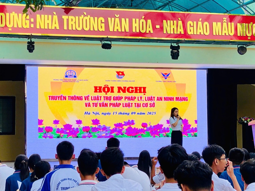 Đẩy mạnh truyền thông pháp lý và an ninh mạng cho thanh niên