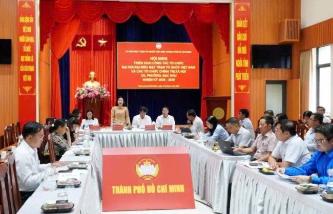 Triển khai công tác tổ chức đại hội MTTQ Việt Nam, các tổ chức chính trị - xã hội xã, phường, đặc khu
