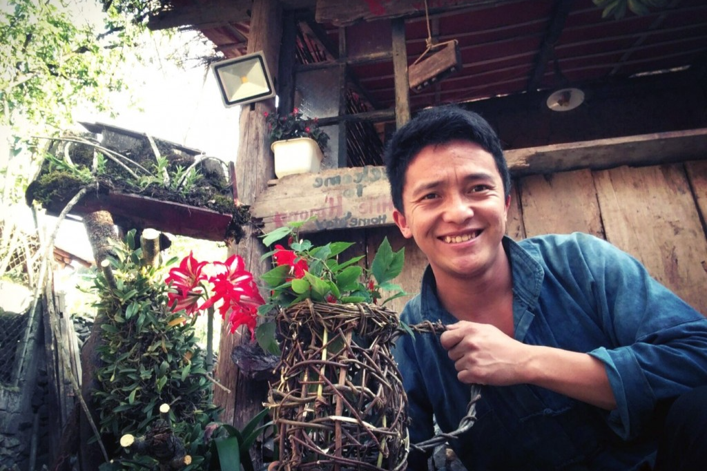 Chàng thanh niên người Mông Sùng Mí Phìn 