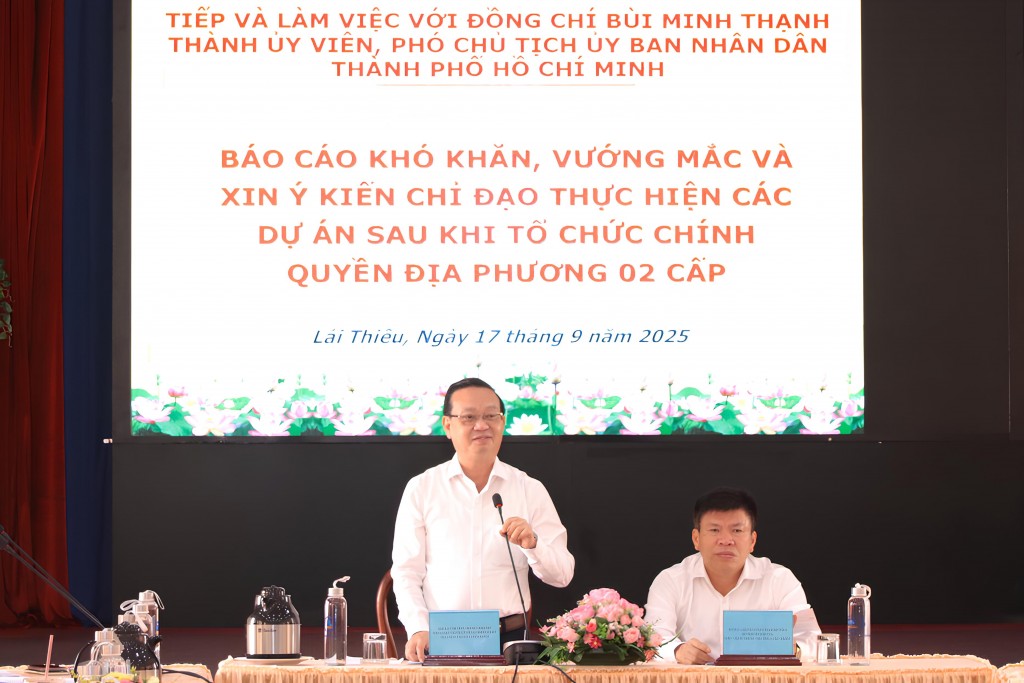 TP Hồ Chí Minh tháo gỡ vướng mắc các dự án sau hợp nhất TP Hồ Chí Minh tháo gỡ vướng mắc các dự án sau hợp nhất