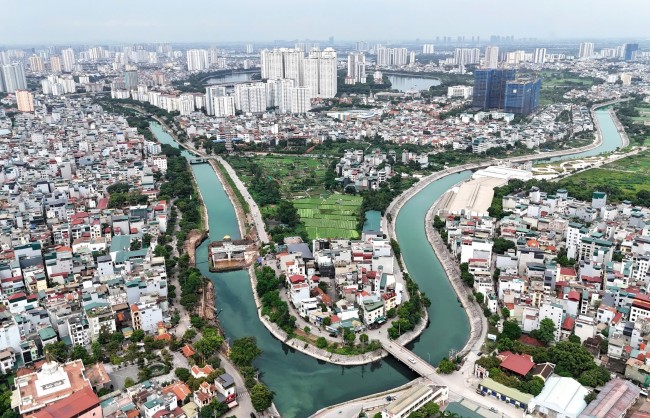 Tập trung đảm bảo mỹ quan đô thị hai bên sông Tô Lịch