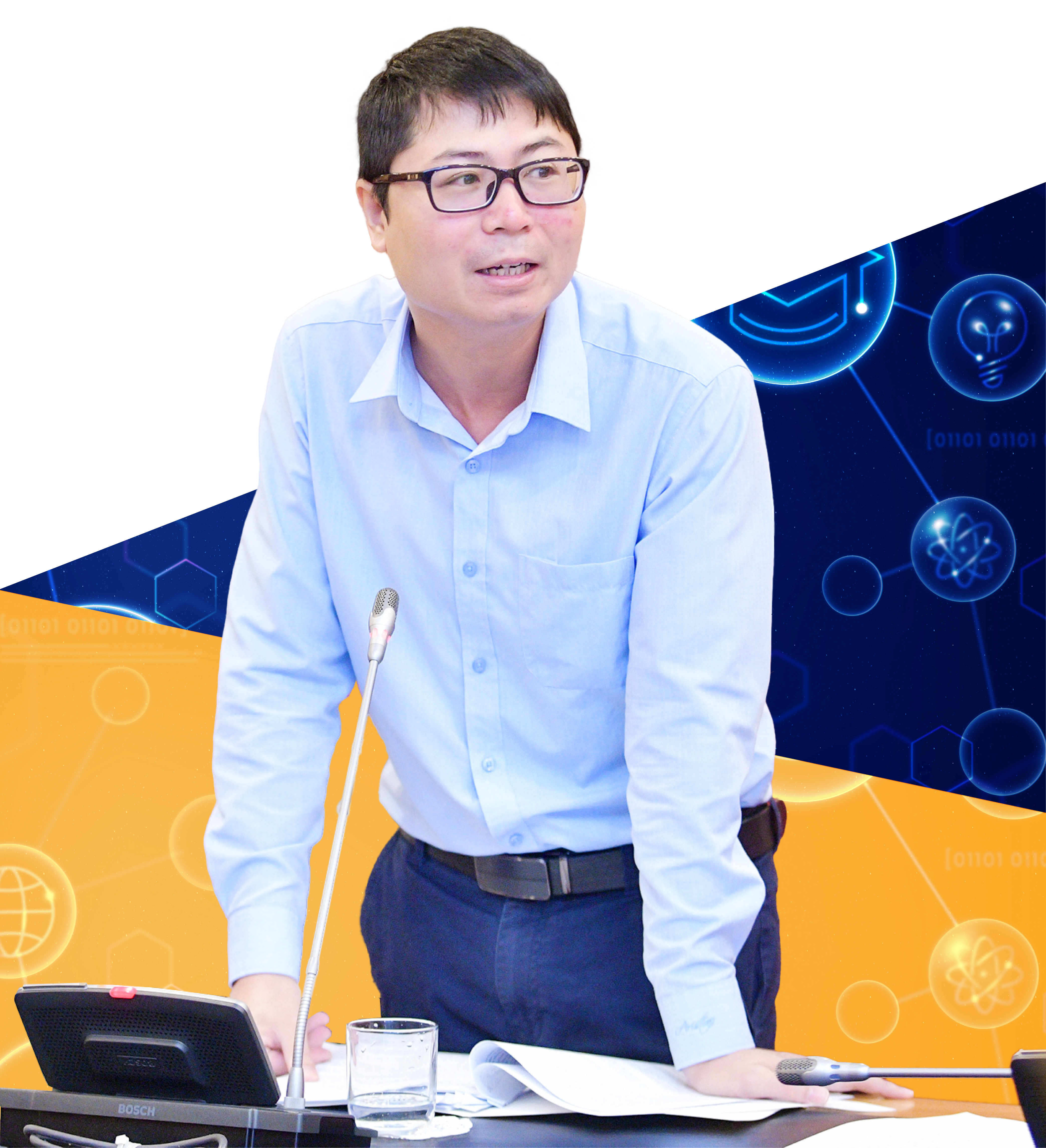 Viện trưởng Viện Nghiên cứu chính sách và Phát triển truyền thông Nguyễn Quang Đồng