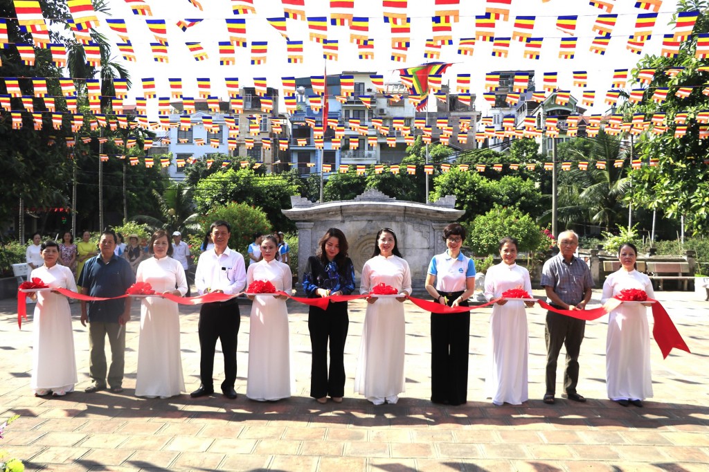 Phụ nữ Ba Đình xây dựng di tích lịch sử, văn hóa kiểu mẫu