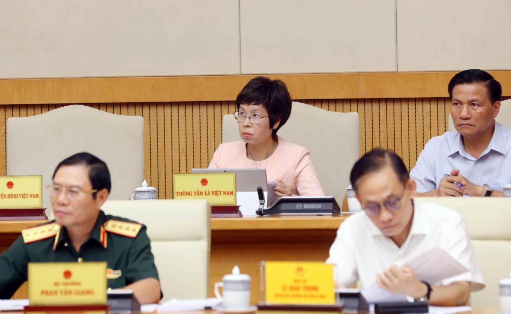 Các đại biểu tham dự cuộc họp - Ảnh: VGP/Nguyễn Hoàng Các đại biểu tham dự cuộc họp - Ảnh: VGP/Nguyễn Hoàng