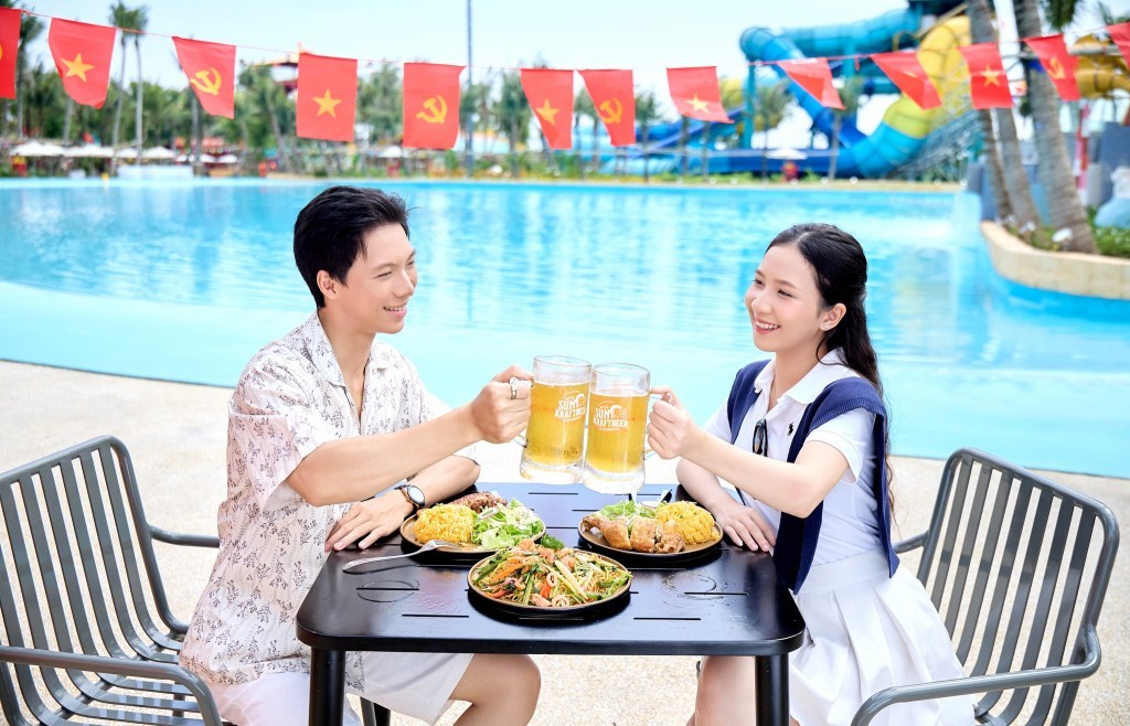 Chơi thả ga, ăn thỏa sức tại Sun World Ha Nam chỉ 220 ngàn đồng