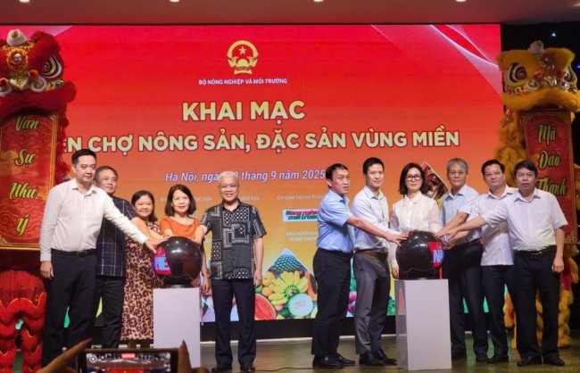 Khai mạc phiên chợ Nông sản, Đặc sản vùng miền năm 2025