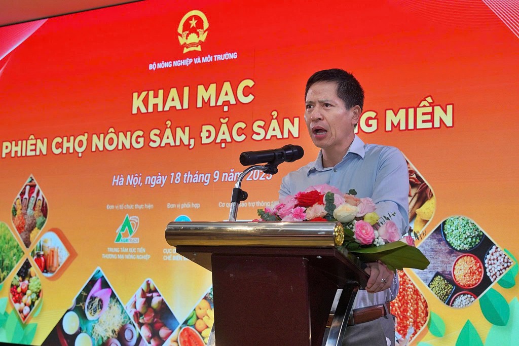 Khai mạc phiên chợ Nông sản, Đặc sản vùng miền năm 2025 Khai mạc phiên chợ Nông sản, Đặc sản vùng miền năm 2025