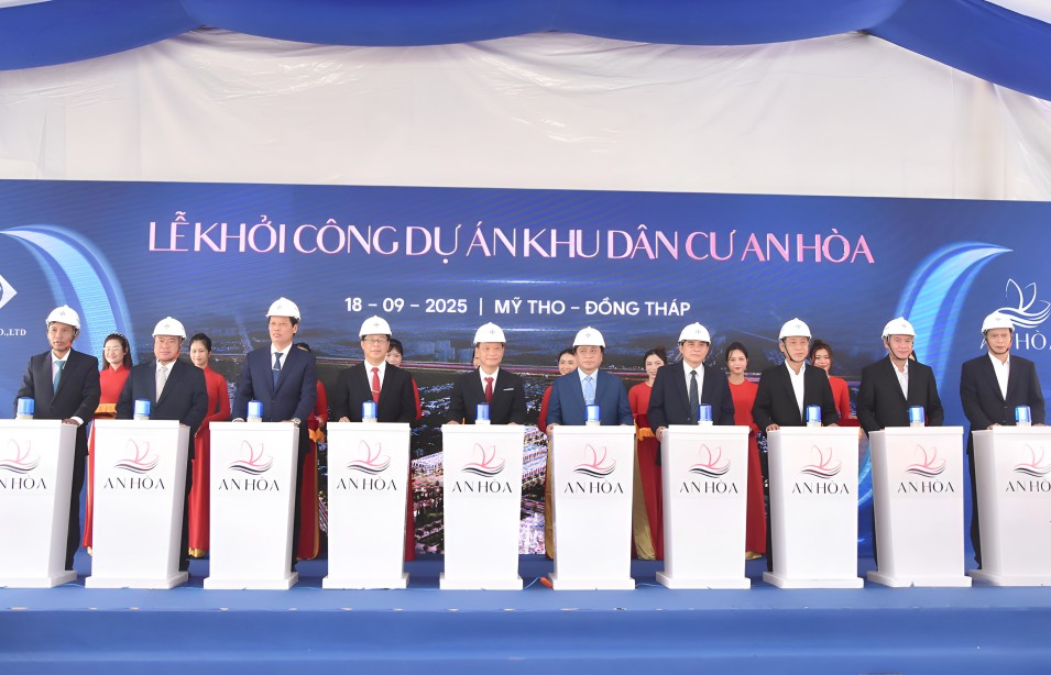 Đồng Tháp khởi công Khu dân cư An Hòa quy mô hơn 2.000 tỷ