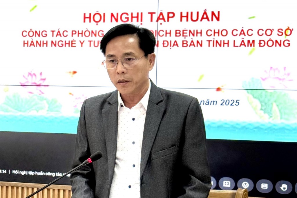 Chiều 18/9, Sở Y tế Lâm Đồng đã tổ chức hội nghị trực tuyến nhằm siết chặt công tác phòng, chống dịch bệnh tại các cơ sở y tế tư nhân.
