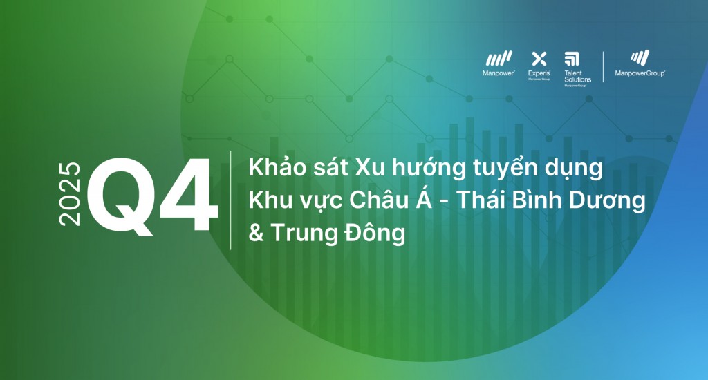 Triển vọng tuyển dụng ròng khu vực APME quý IV/2025 ổn định ở mức 28% Triển vọng tuyển dụng ròng khu vực APME quý IV/2025 ổn định ở mức 28%