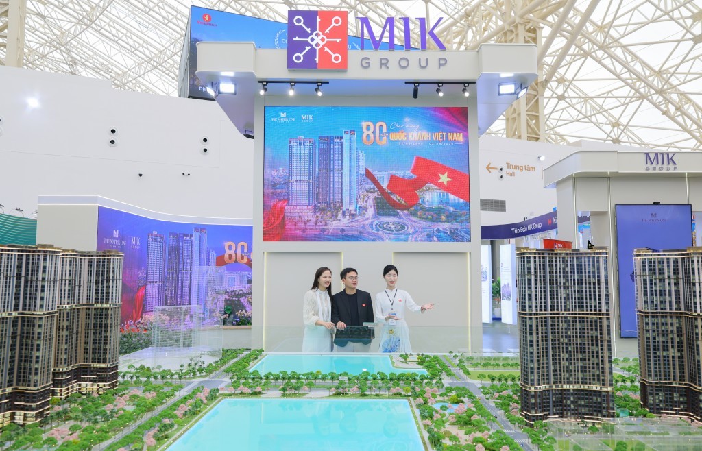 MIK Group tái hiện hành trình phát triển qua không gian triển lãm ấn tượng