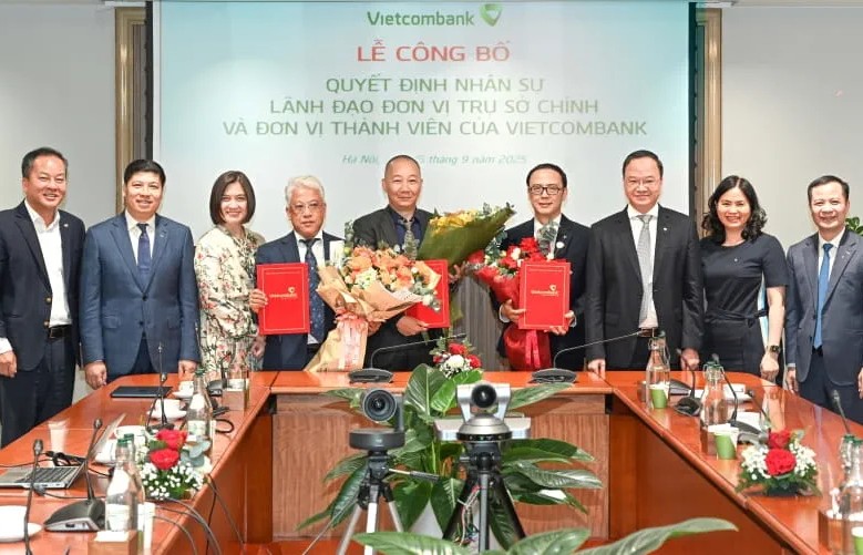Vietcombank kiện toàn nhân sự lãnh đạo, củng cố sức mạnh cho giai đoạn phát triển mới