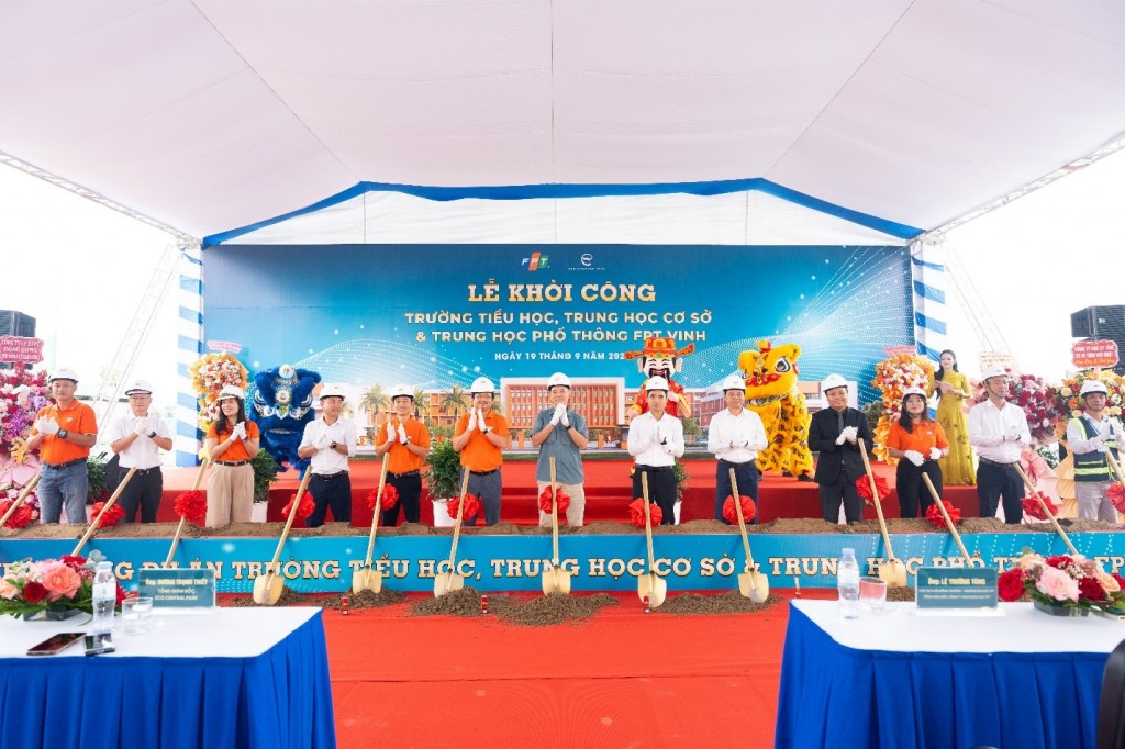 Phối cảnh trường Tiểu học, THCS & THPT FPT Vinh