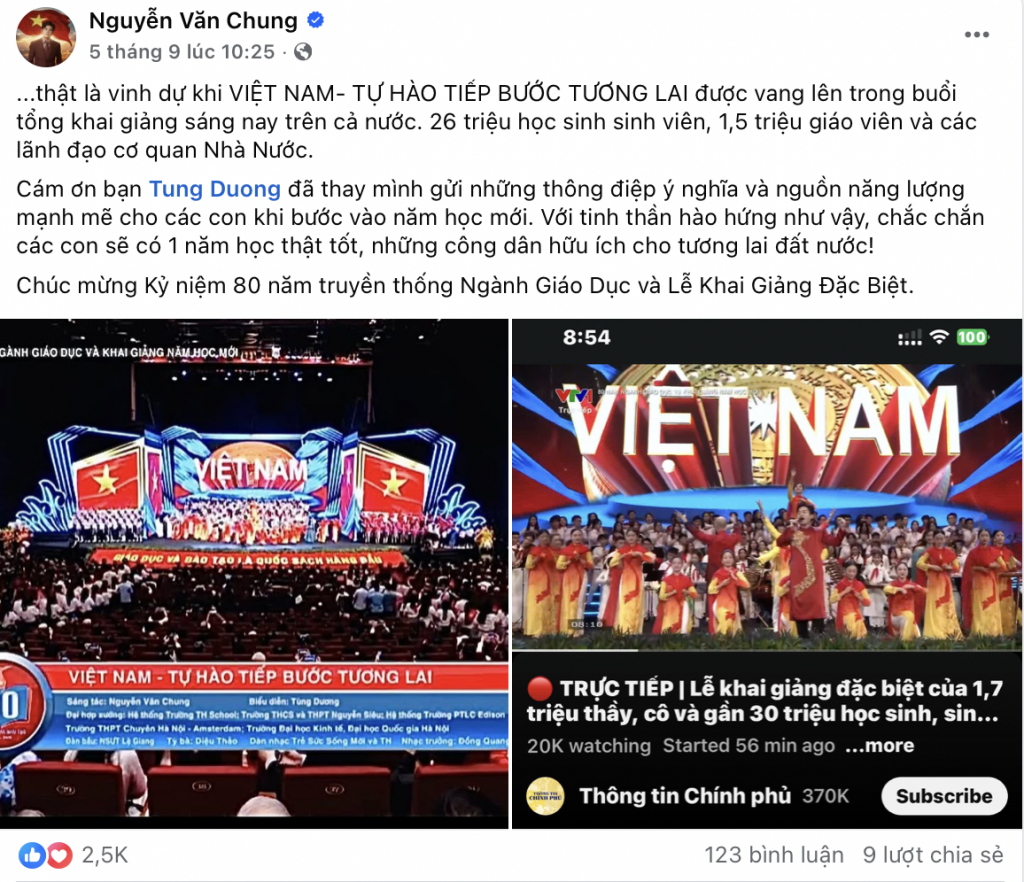 Vì sao ca khúc “Việt Nam - Tự hào tiếp bước tương lai” có hiệu ứng lan tỏa mạnh mẽ đến thế?