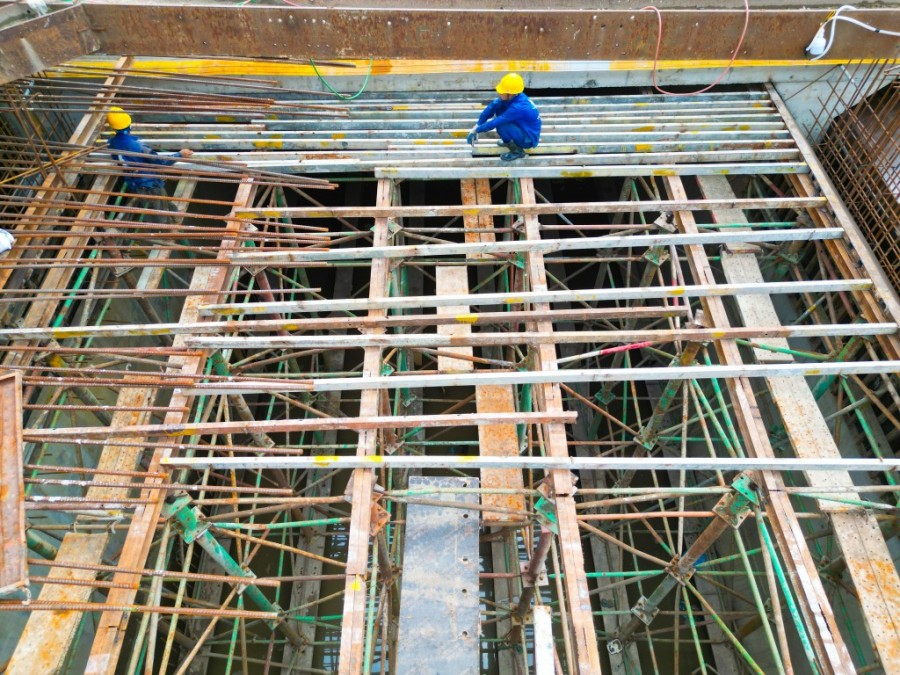 Tăng tốc thi công dự án hầm chui Kim Đồng - Giải Phóng