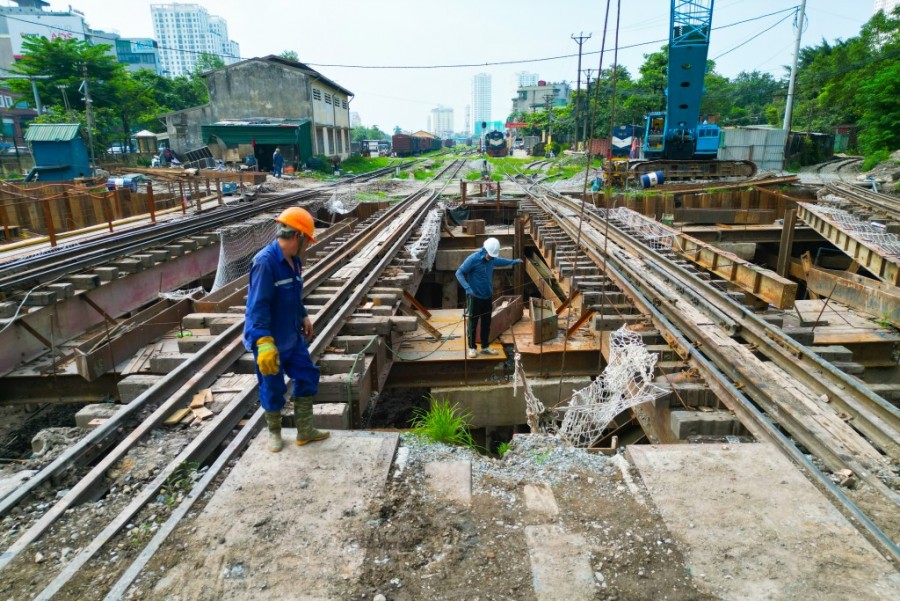 Tăng tốc thi công dự án hầm chui Kim Đồng - Giải Phóng