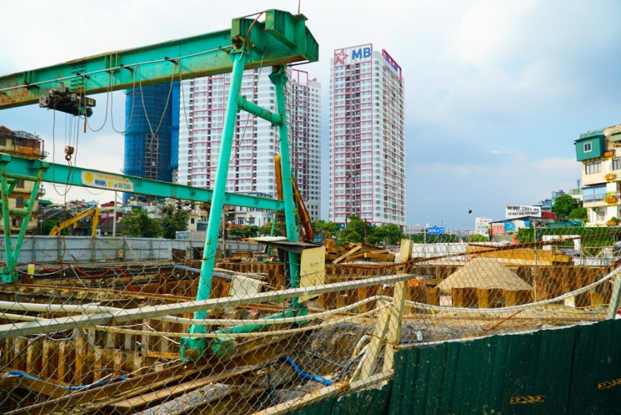 Tăng tốc thi công dự án hầm chui Kim Đồng - Giải Phóng