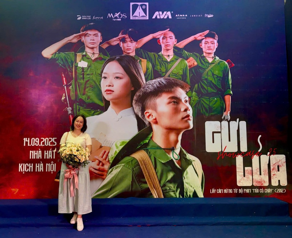Chị Kim Chi, khán giả nhiều năm gắn bó với Ams Crew
