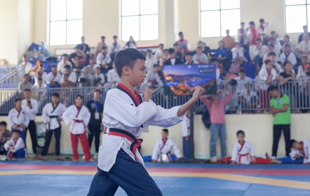 Đây là sân chơi để các vận động viên trẻ cọ xát, nâng cao chuyên môn (Ảnh Đ.Minh)