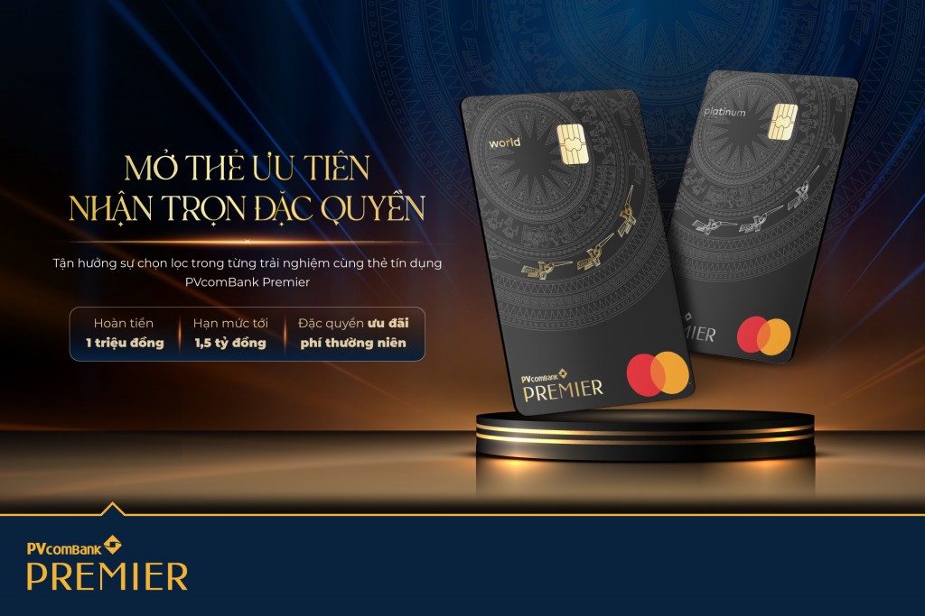 PVcomBank Premier - Tấm thẻ mở ra hệ sinh thái đặc quyền đẳng cấp - ảnh 1 Hình ảnh: PVcomBank Premier - Tấm thẻ mở ra hệ sinh thái đặc quyền đẳng cấp số 1
