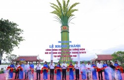 Khánh thành Khu tưởng niệm thanh niên xung phong hy sinh tại bến phà Long Đại