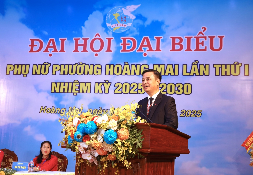 Phụ nữ Hoàng Mai vững tin bước vào nhiệm kỳ mới Phụ nữ Hoàng Mai vững tin bước vào nhiệm kỳ mới
