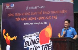 Khánh thành "điểm hẹn" thể thao thanh niên 3.400m²