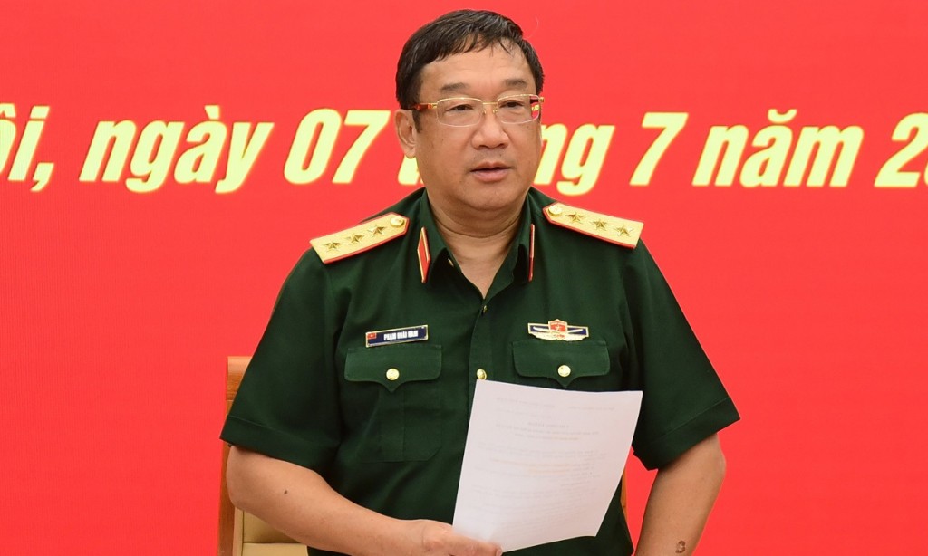 Thượng tướng Phạm Hoài Nam. Thượng tướng Phạm Hoài Nam.