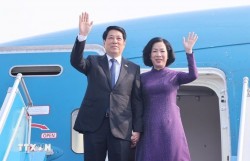 Chủ tịch nước lên đường dự khóa họp 80 Đại hội đồng Liên hợp quốc