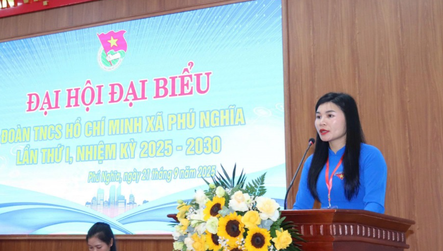 Bí thư Đoàn TNCS Hồ Chí Minh xã Phú Nghĩa Nguyễn Thị Thanh Hải Bí thư Đoàn TNCS Hồ Chí Minh xã Phú Nghĩa Nguyễn Thị Thanh Hải