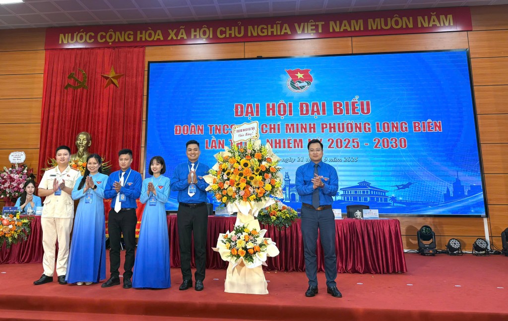 Đại hội Đại biểu Đoàn TNCS Hồ Chí Minh phường Long Biên