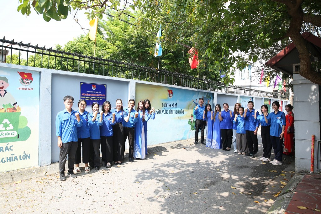 Khánh thành các mô hình chào mừng Đại hội MTTQ phường Bồ Đề Khánh thành các mô hình chào mừng Đại hội MTTQ phường Bồ Đề