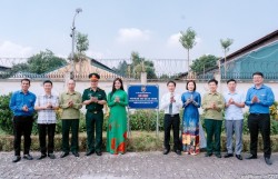 Khánh thành các mô hình chào mừng Đại hội MTTQ phường Bồ Đề